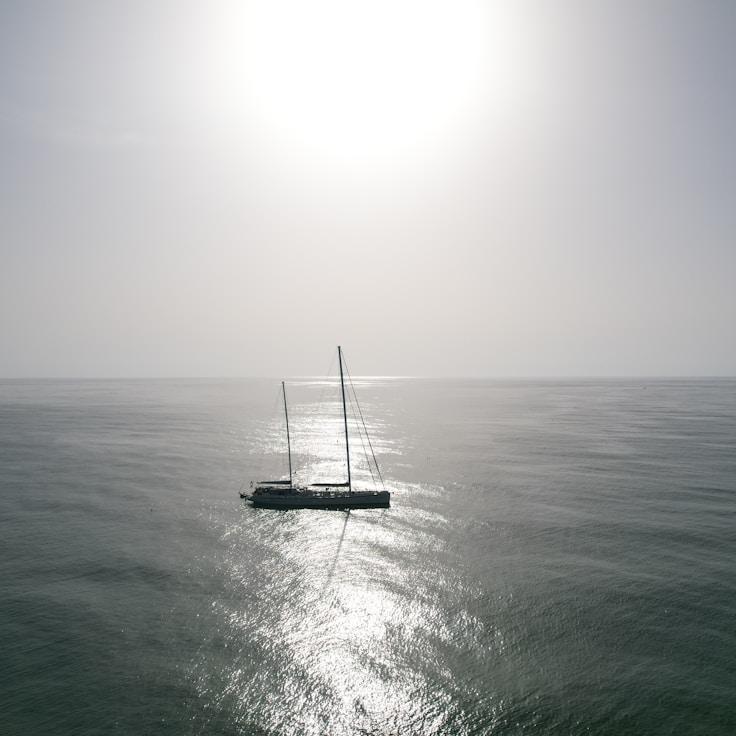 Yachting lifestyle scene